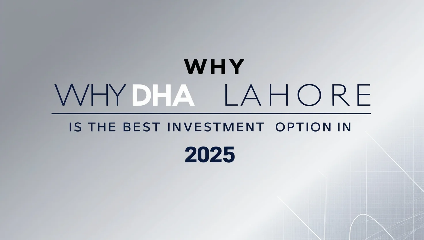DHA Lahore is the Best Investment