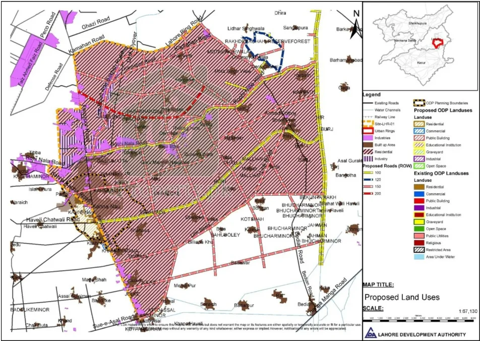 DHA Phase 10 Lahore Plan